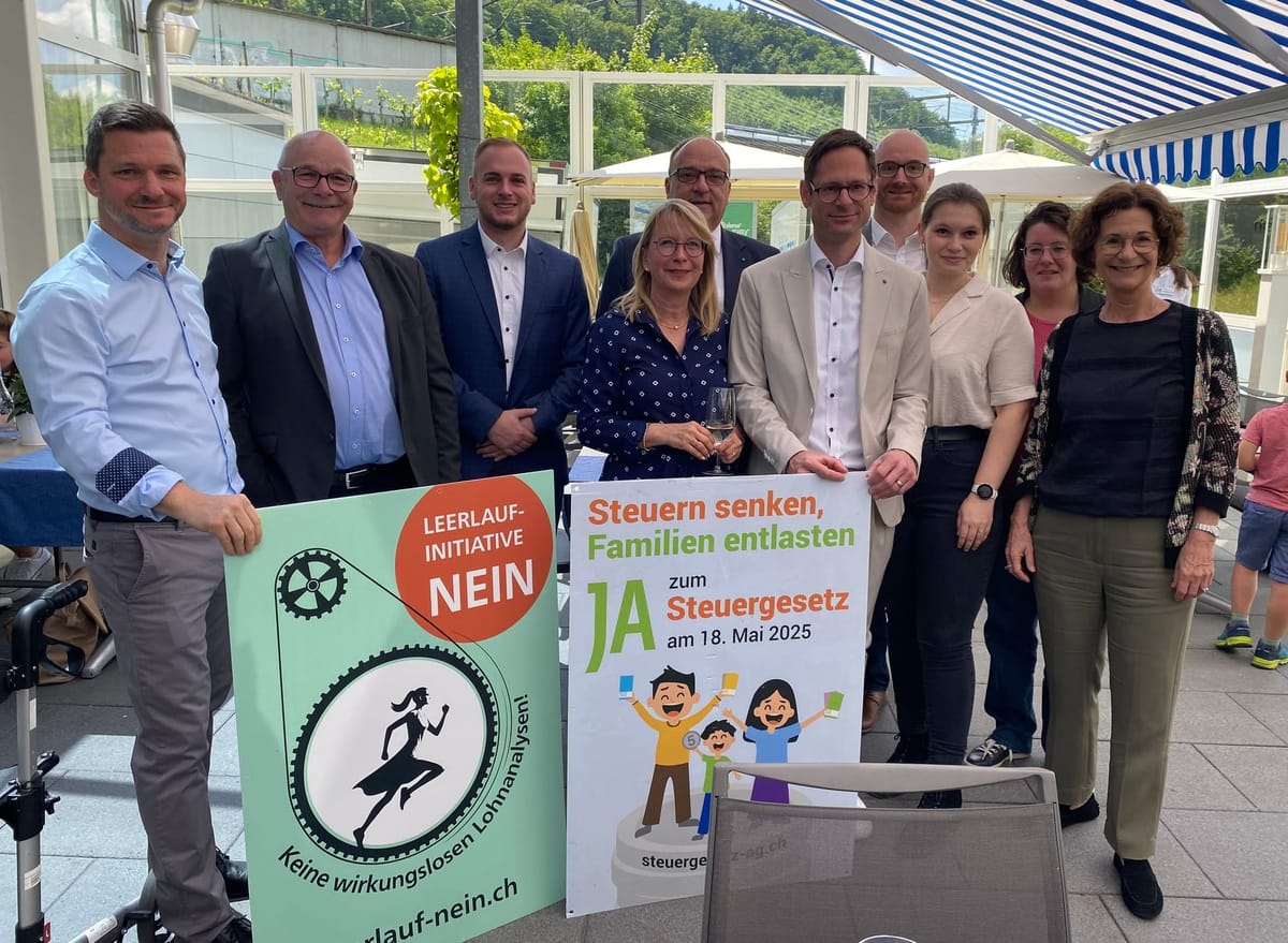 Aargau: Reaktionen auf das Steuergesetz-Ja und zum Nein zur Initiative für Lohngleichheit - sowie die Resultate aller 197 Gemeinden