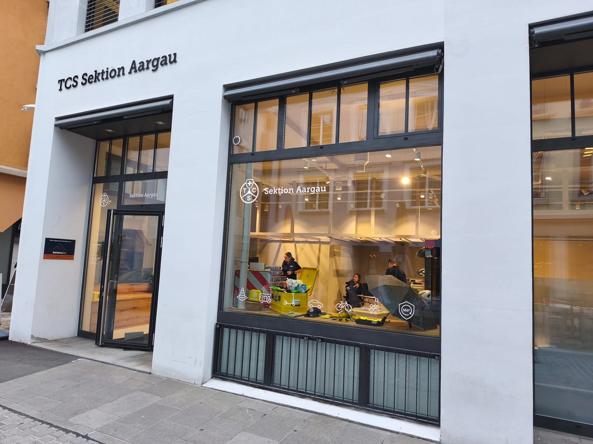 TCS Sektion Aargau eröffnet neuen Hauptsitz in Aarau