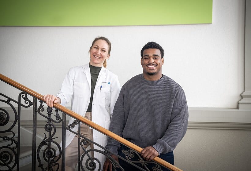 KSA ist Medical Partner von Schwinger Sinisha Lüscher