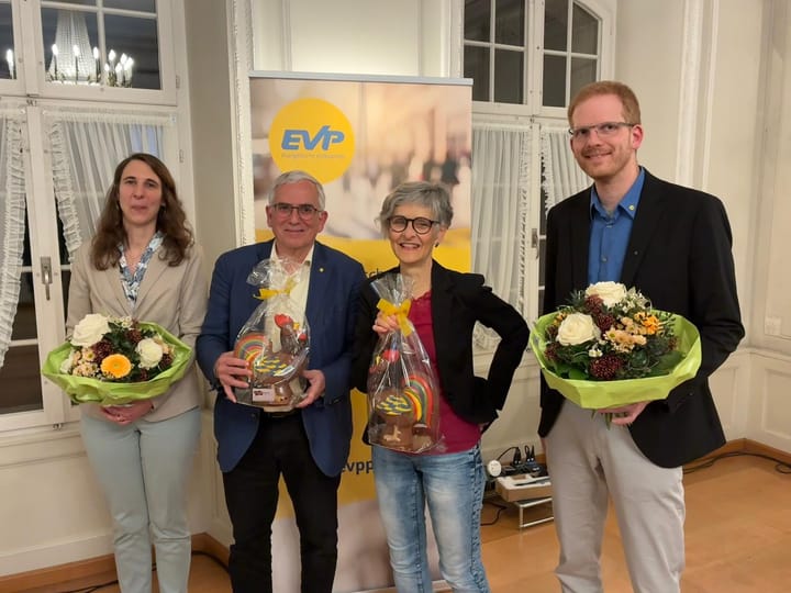 Neues Co-Präsidium für die EVP Aargau
