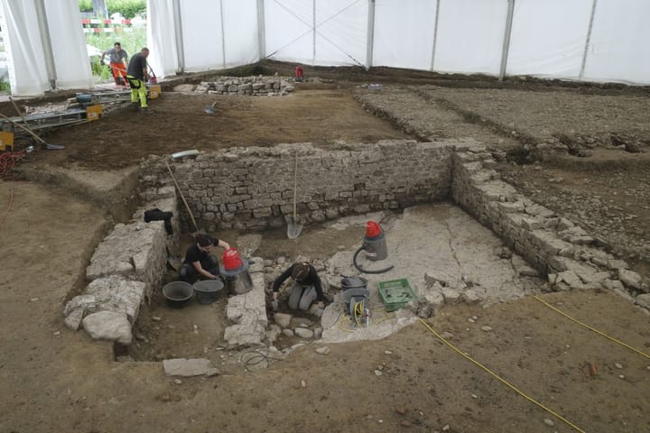 Rettungsgrabung in Kaiseraugst ermöglicht Einblick in römisches Quartier