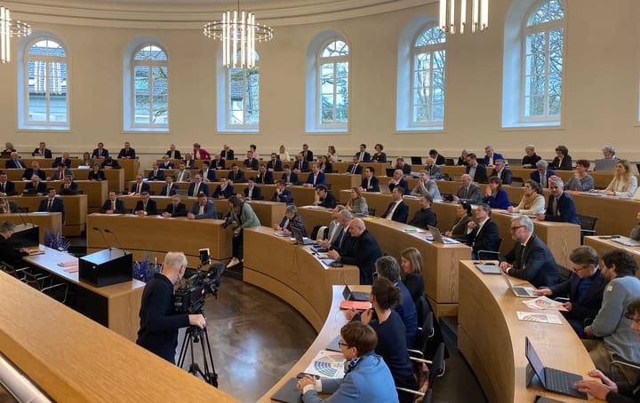 Grosser Rat: SVP will heute Dienstag mit Standesinitiative Druck machen für Ständemehr bei  den "Bilateralen III"