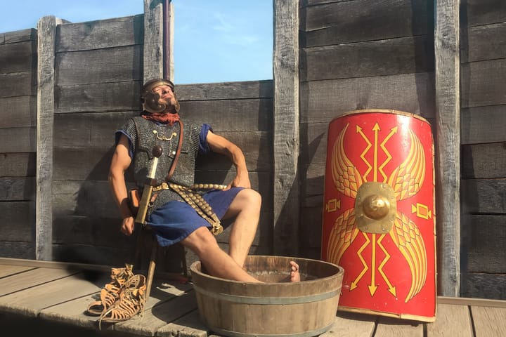 Familiensonntage in Vindonissa: Die Römer gehen baden