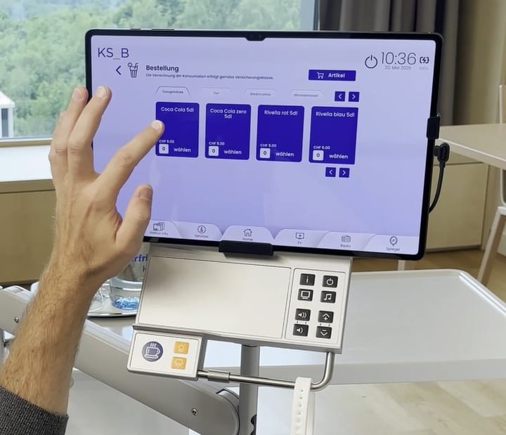 KSB Baden für Bedside-Terminal nominiert für Viktor Award 2026